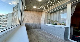 Обшивка лоджии Карпинск цена от 210 руб. м/2.