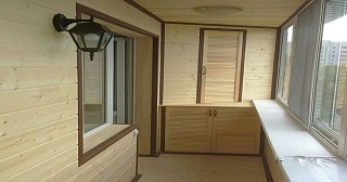 Отделка балкона под ключ Карпинск, цена от 5858 руб.